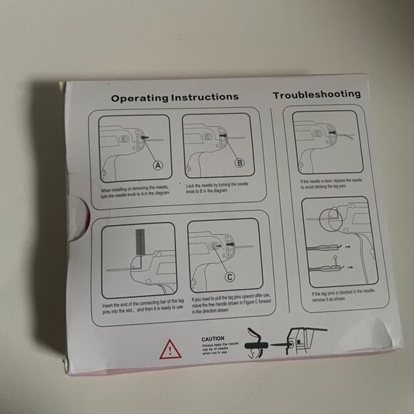 Pink Tagging Gun for Clothing - Picture 3 of 7